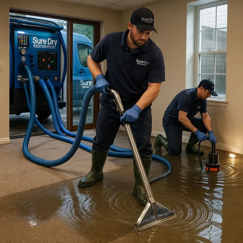 Water Extraction and Removal process in Golf Manor, OH